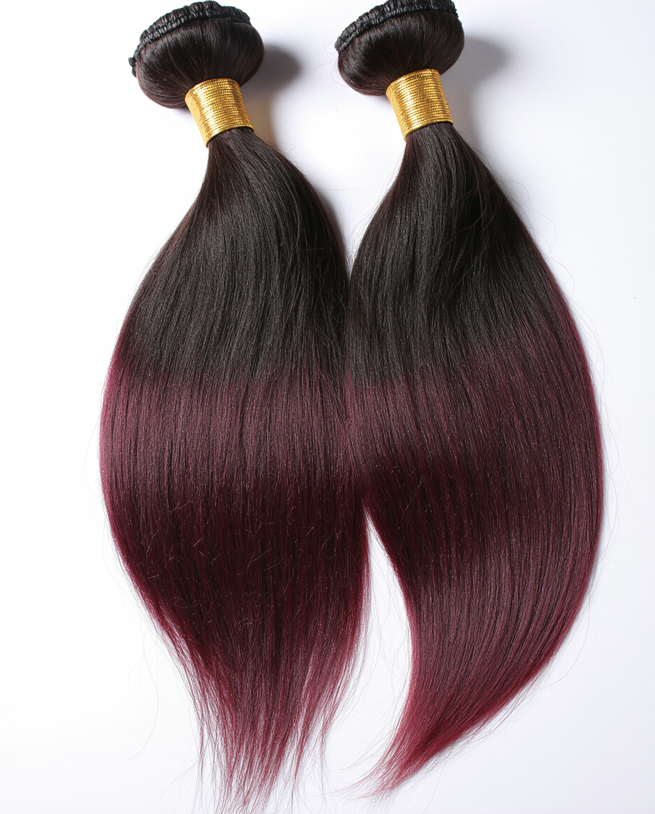 Ultra Braid – Nero Naturale sfumato in Borgogna (T1B/99J)