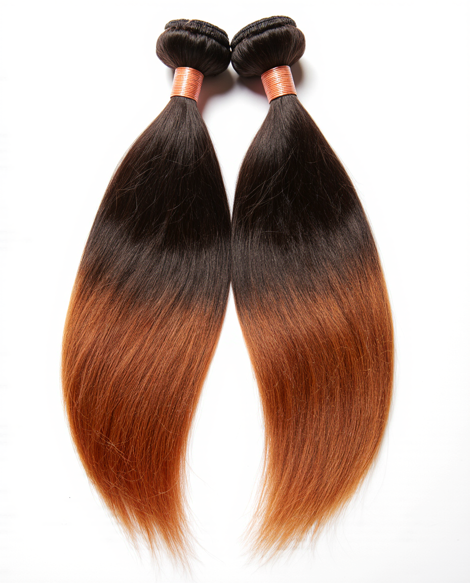 Ultra Braid – Nero Naturale con Punte Marrone Ramato (T1B/350)